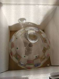 lot 104 image: Lenox Cake Stand & Dome in Box