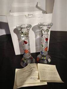 lot 134 image: Lenox Candlesticks - In Box