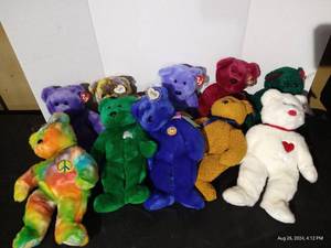 lot 173 image: (10) Large Ty Beanie Buddies