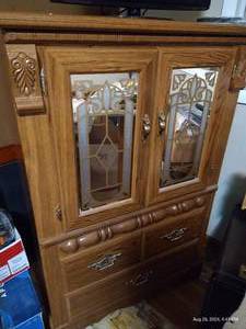 lot 192 image: DresserArmoire