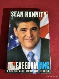 lot 202 image: Autographed Sean Hannity Book - Let Freedom Ring