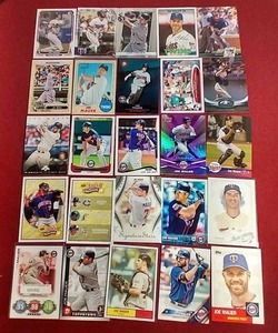 lot 223 image: (25) Joe Mauer Cards
