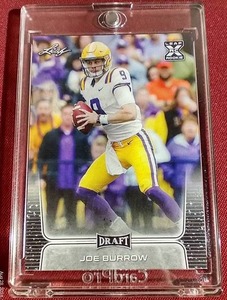 lot 230 image: 2020 Leaf Draft Joe Burrow Rookie Card