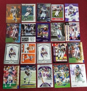 lot 237 image: (20) Randy Moss Cards