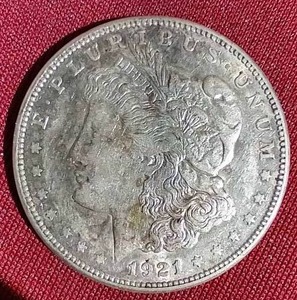 lot 267 image: 1921-S Morgan Dollar