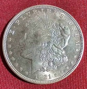 lot 279 image: Nice 1921-D Morgan Dollar