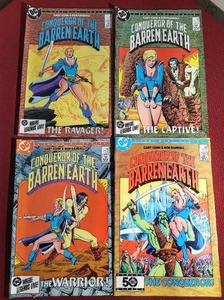 lot 284 image: 1985 DC Conqueror of the Barren Earth Comic Mini Series - Complete