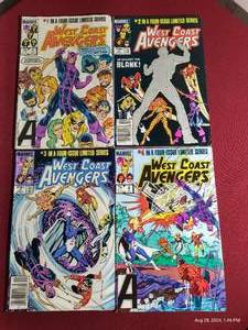 lot 288 image: 1984 Marvel West Coast Avengers Comic Mini Series - Complete