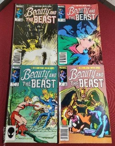 lot 289 image: 1980s Marvel Beauty and the Beast Comic Mini Series - Complete