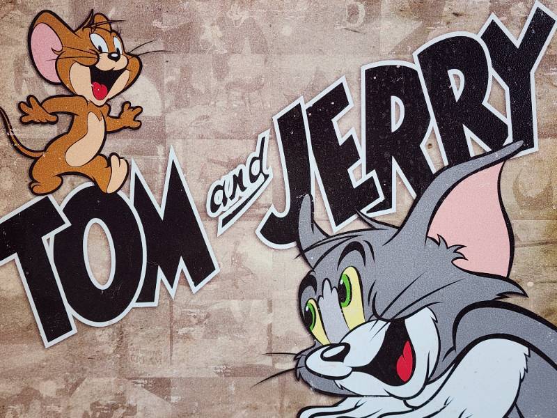 Tom and Jerry Wall Decor