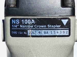 Porter Cable Woodworking Crown Stapler Air Tool