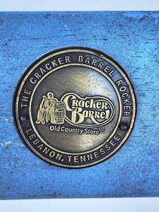 Very Large Sturdy Cracker Barrel Rocking Chair