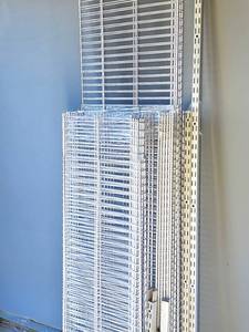 Large Assortment of Wire Shelving