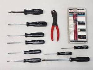 (11) Assorted Snap-On Hand Tools