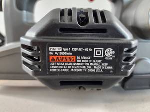Porter Cable 6-amp Electric Planner