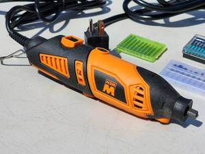 Wen Rotary Tool with Foot Pedal and Bit Accessories