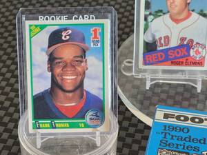 Assorted Topps Baseball Rookie Cards and Topps Football Traded Series Set