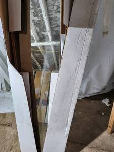 32 x 93 Mirrored bifold closet door