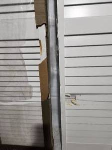 2-30x80 slatted bifold closet doors