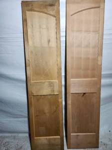 2-1878 knotty Alder closet doors