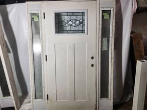 60x80 exterior door with sidelights