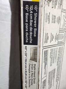 60x32 shower base