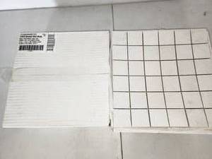 4 boxes 20sqft stonewall white mosaic tile