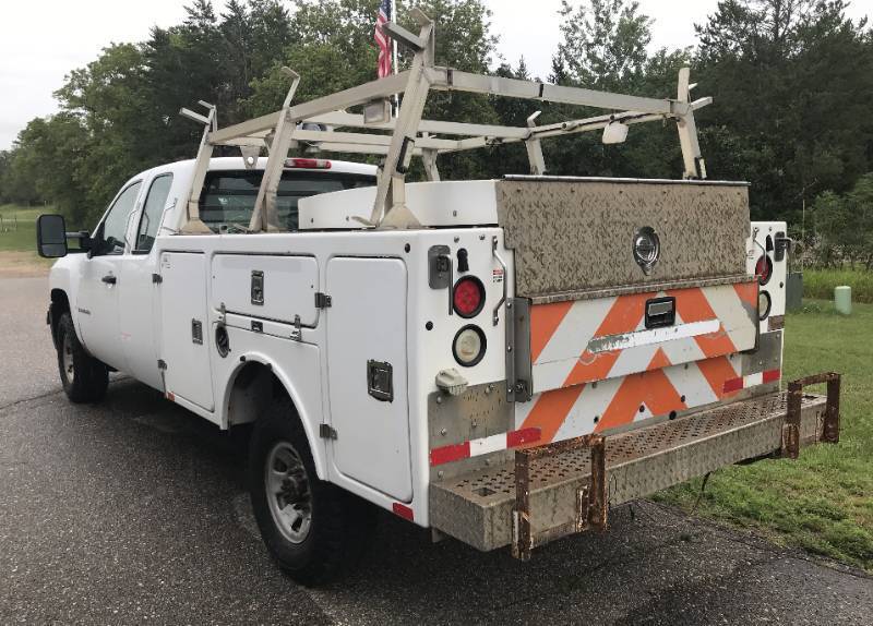 2009 Chevy Silverado 3500 HD 4x4 Utility Truck
