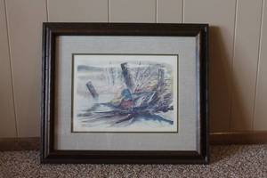 lot 50 image: Seasons End Framed Print by Erickson
