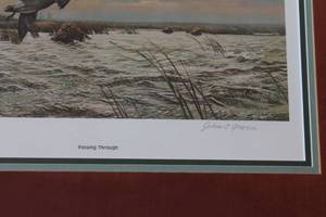 lot 61 image: Limited Edition Framed Print Passing Through by John C. Green