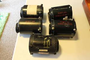 lot 73 image: Lot of 5 Vintage Aircraft Gauges