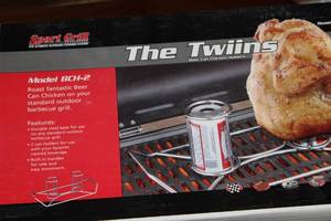 lot 208 image: Lot of Beer Can Chicken Holders and Rival Crock-Pots