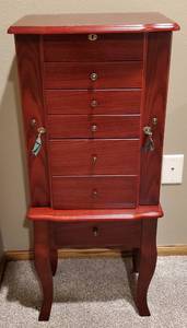 lot 208 image: Jewelry Armoire