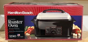 lot 176 image: Hamilton Beach Roaster Oven New in Box