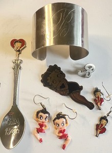 lot 69 image: Lot of Betty and Betty Boop Jewelry and Collectibles