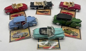 lot 113 image: Model Cars Lot of 6 Various Years Cadillacs