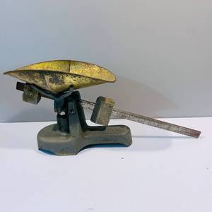 Antique Cast Iron CrimperRuffle Pleater, Scale, SpindleTaper Point Tool