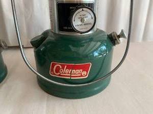 Two Vintage Coleman Lanterns