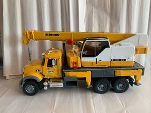 Bruder Liebherr Toy Mack Truck