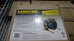 Master 1500W120V Turbo Electric Heater (Item 6)