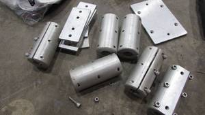 Lot of Boat Clamps and Electronic CablesRemote
