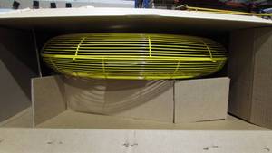 36 Shaefer Circulation Fan OSHA Yellow Guard (Item I)