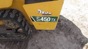 2021 Vermeer S450TX Stand On Mini Loader With 43 Bucket