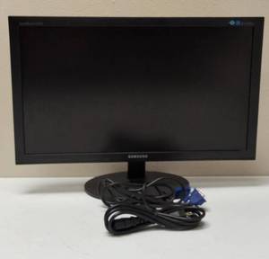 lot 21 image: Samsung- SyncMaster E2420L 24 Business LCD  HD Monitor