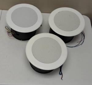 lot 38 image: INNOVEX  (3) INDUSTRIAL SPEAKERS