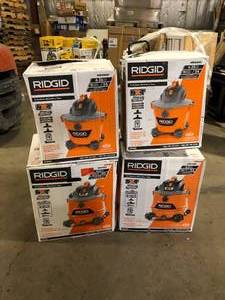 Lot of Assorted WetDry Shop Vacs Various Models and Conditions Customer Returns See Pictures