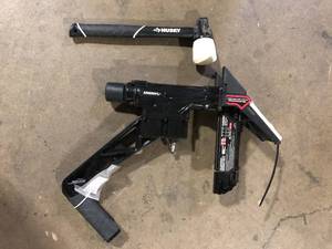 Husky Pneumatic 3-in-1 15.5-Gauge and 16-Gauge 2 in. Flooring Nailer and Stapler with Quick Jam Release  Customer Returns See Pictures