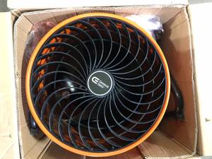 Commercial Electric 16 in. 3-Speed Drum Floor Fan in Orange High Velocity Turbo  Customer Returns See Pictures