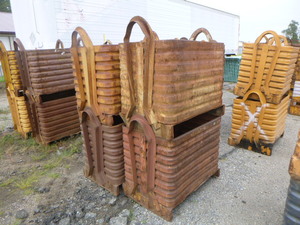 4 Scrap Metal Containers