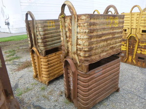 4 Scrap Metal Containers